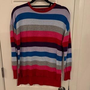 Colorful Striped Women's Sweater